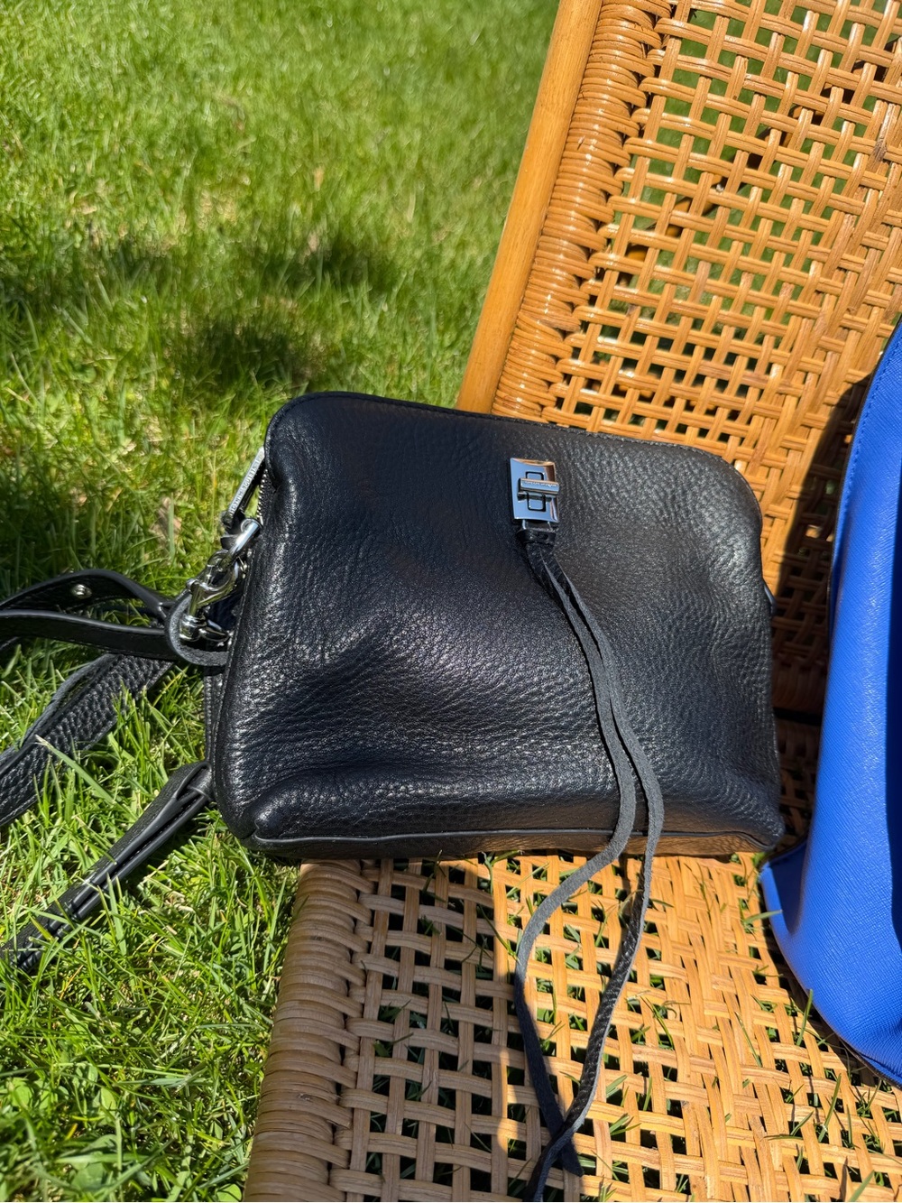 ✨ 🫐Rebecca Minkoff Bundle of 4🫐✨ Crossbody Satchel Tote Lot | Reseller - Picture 5 of 15